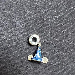 Disney Pandora Charm Sorcerer Mickey Hat Dangle
